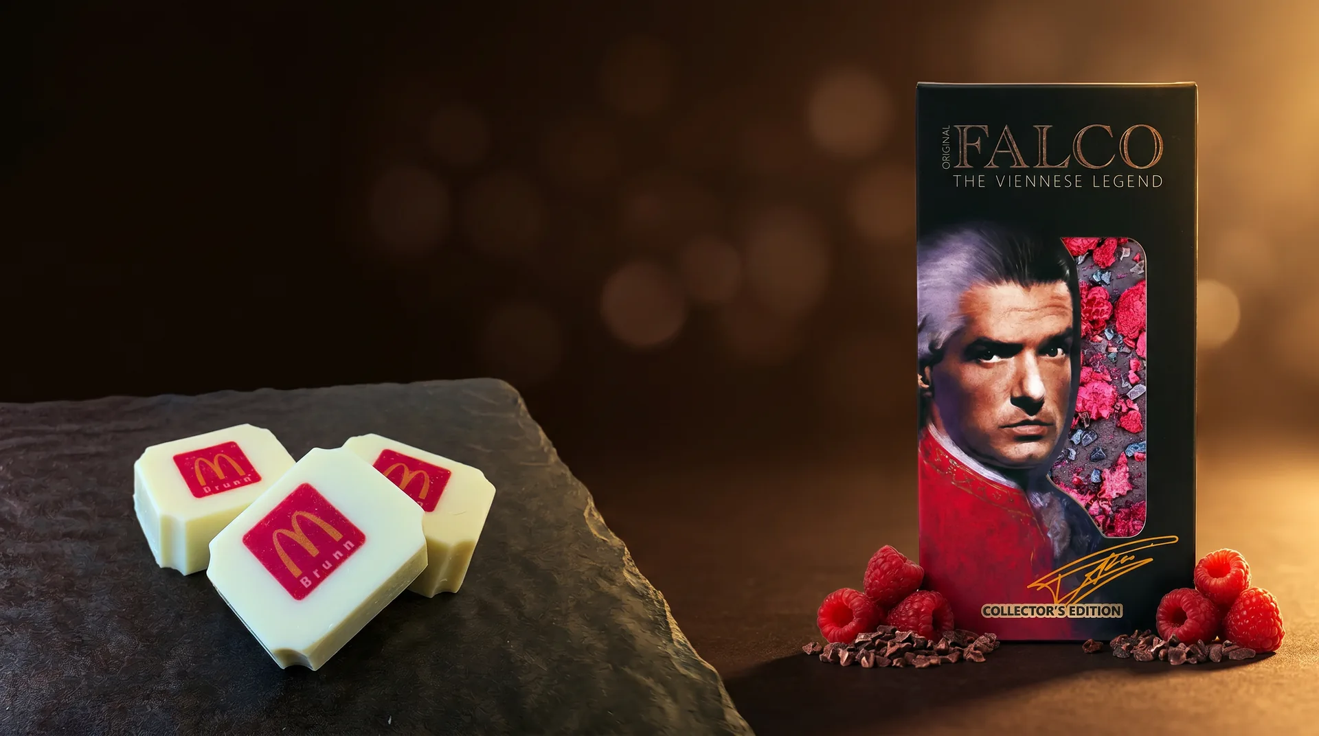 Ritonka Personalisierte Pralinen und Falco Edition