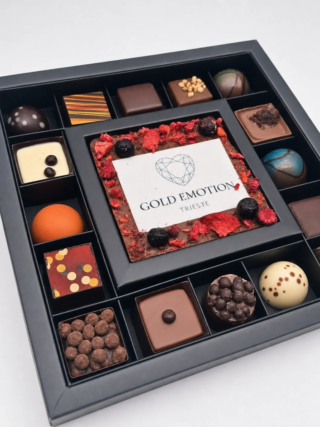 Pralinenschachteln mit Logo